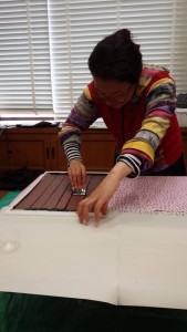 1606GOさんのコンサート用衣装silk型置き